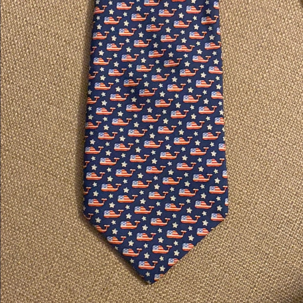 Vineyard Vines American Whale Tie